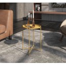 Стол журнальный Sheffilton SHT-CT8 артикул Сж-85 золото (+)